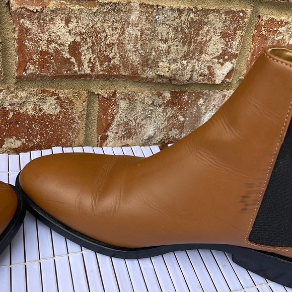 Everlane Modern Chelsea Leather Ankle Boots Size 6.5 - Picture 7 of 11